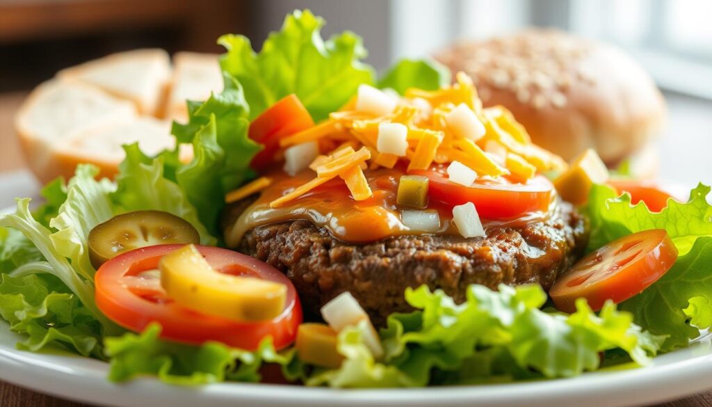 Big Mac Salad ingredients