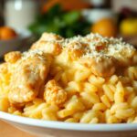 Chicken Alfredo Rice Casserole