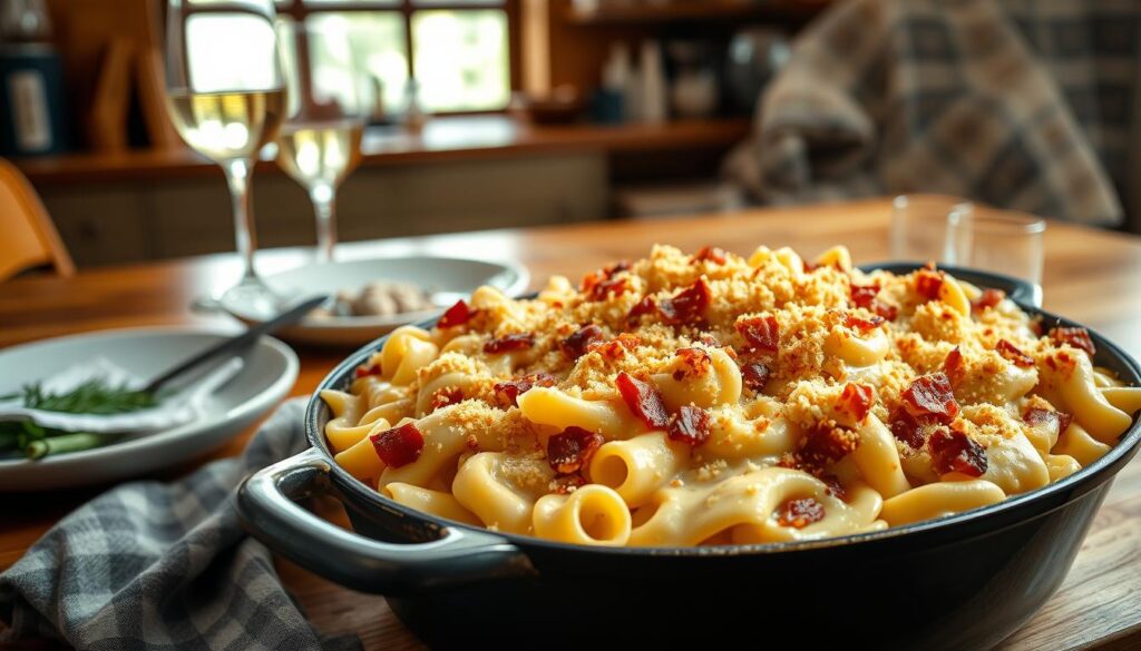 Creamy Bacon Pasta Bake