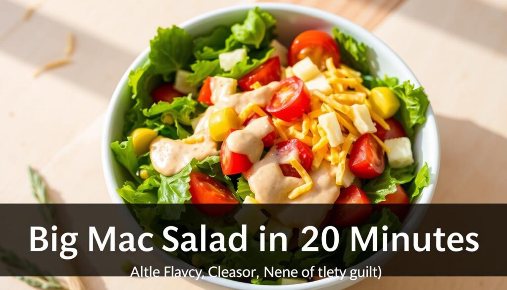 big mac salad